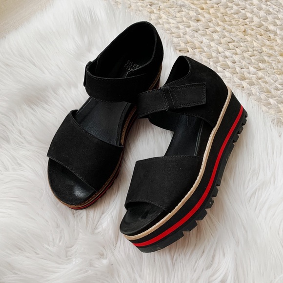 Eileen Fisher Shoes - Eileen Fisher Black Sandals